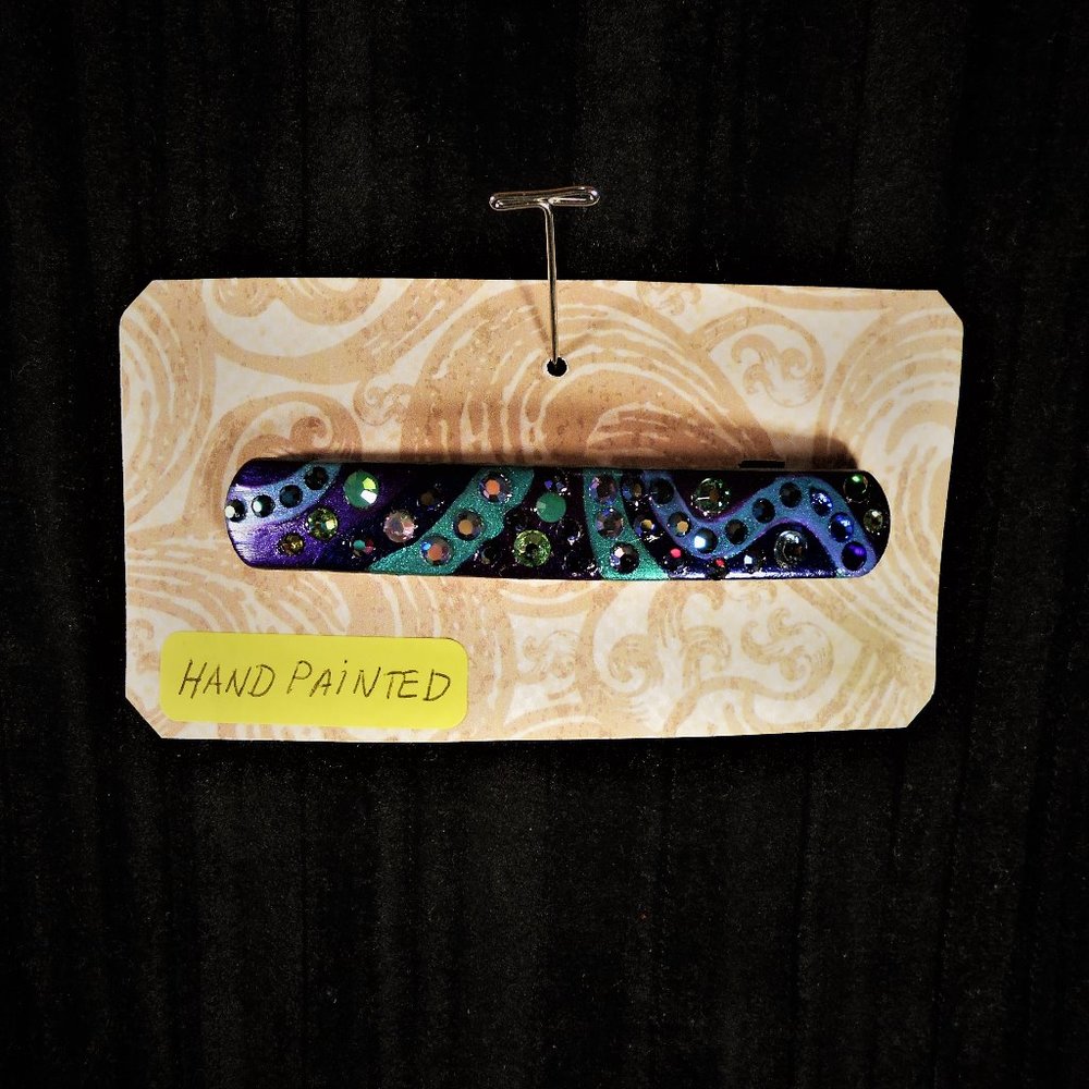 hand painted barrete